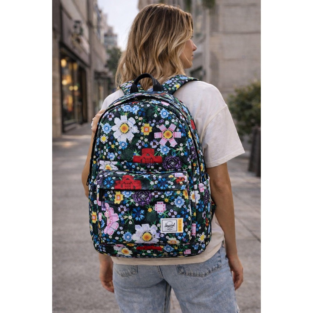 Herschel Supply Co. LEGO Herschel Floral Classic XL Backpack Floral 18x13 Unisex - Picture 2 of 13